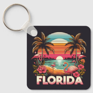 Vintage Florida Nyckelring