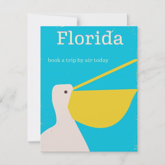 Vintage Florida Pelican-resemapp (Framsida)