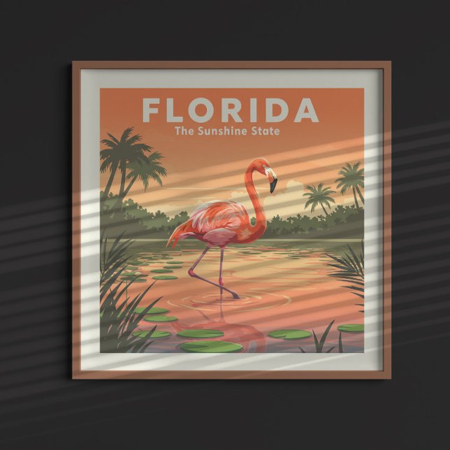 Vintage Florida Poster (Skapare uppladdad)