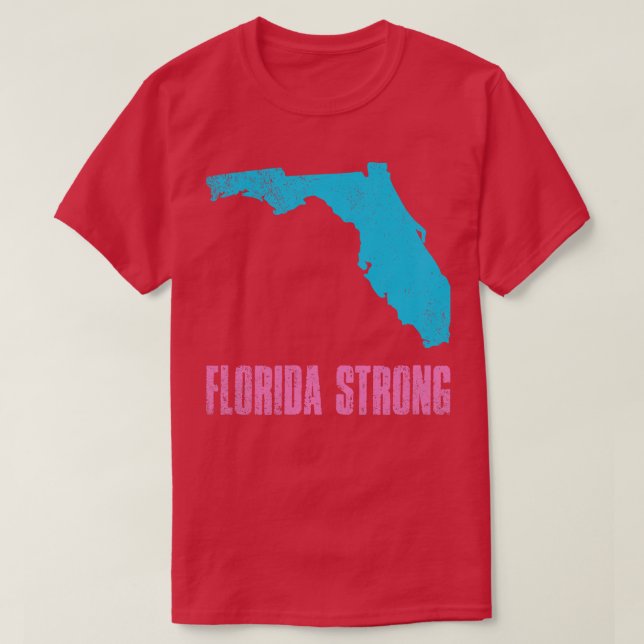 Vintage Florida Strong T Shirt (Design framsida)