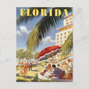Vintage Florida, USA - Vykort