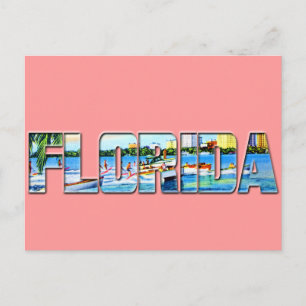 Vintage Florida Vykort