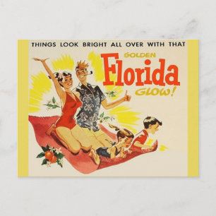 Vintage Florida-vykort Vykort
