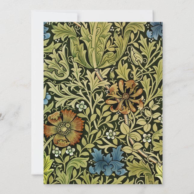 Vintage Flower and Vine Tapet (Framsida)