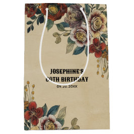 Vintage Flower Birthday 