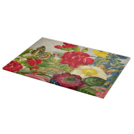 Vintage Flower Bouquet med Butterflies