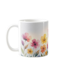 Vintage Flower Mugg - naturinspirerad
