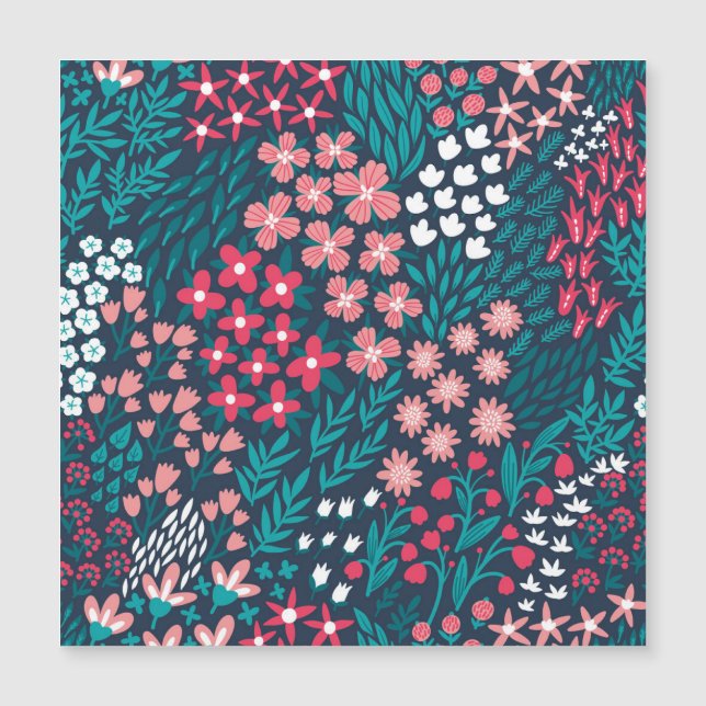Vintage Flower Seamless Struktur. (Framsida)