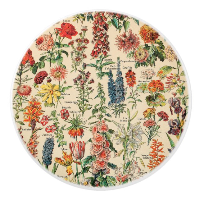 Vintage Flowers Knopp (Framsidan)