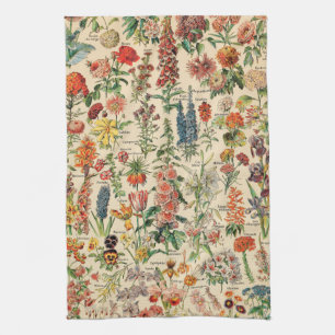 Vintage Flowers Kökshandduk