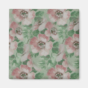 Vintage Flowers Magnet