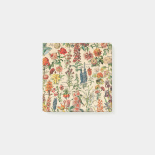 Vintage Flowers Post-it Block