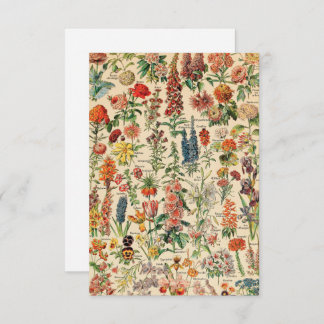 Vintage Flowers Tack Kort