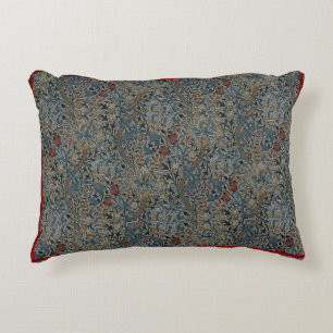 Vintage Flowers William Morris Golden Lily Prydnadskudde