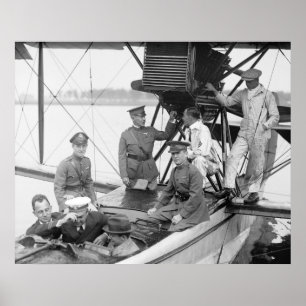 Vintage Flygplan, 1923 Poster