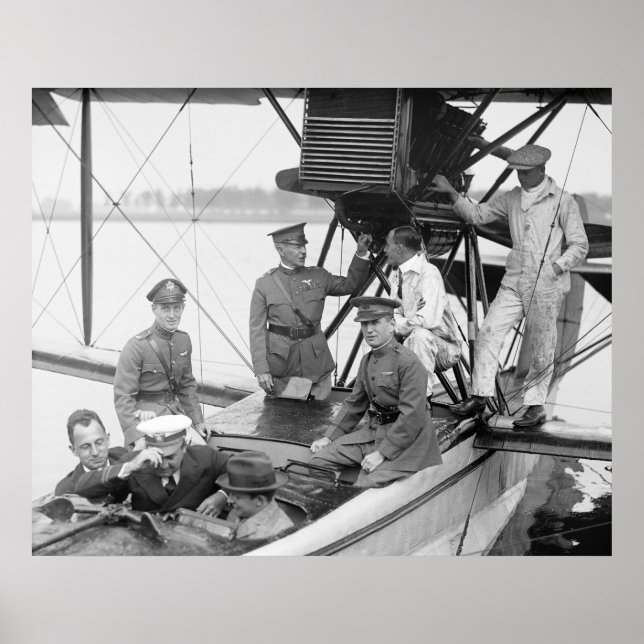 Vintage Flygplan, 1923 Poster (Framsidan)