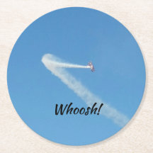 Vintage Flygplan som flyger Pappert Underlägg