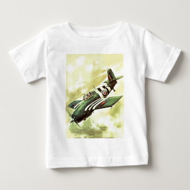 Vintage Flygplan T-shirt (Framsida)