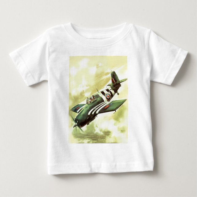 Vintage Flygplan Tröja (Framsida)