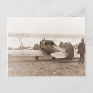 Vintage Flygplan Vykort