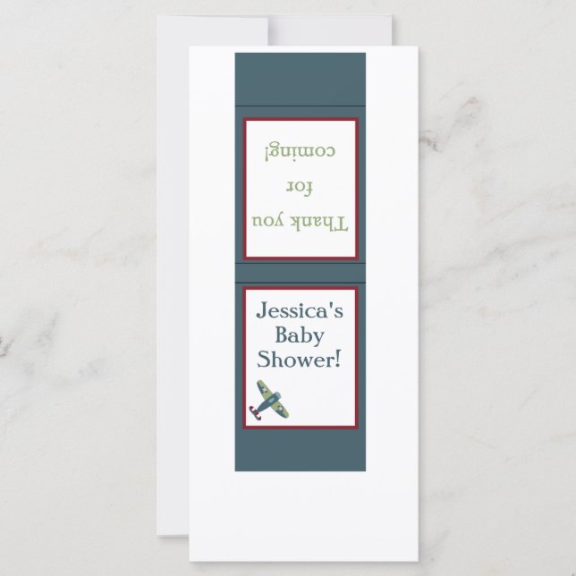 Vintage Flygplanets Mint Matchbook (Framsida)