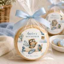Vintage flygplans nallebjörn baby shower