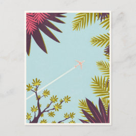 Vintage flygresor vykort