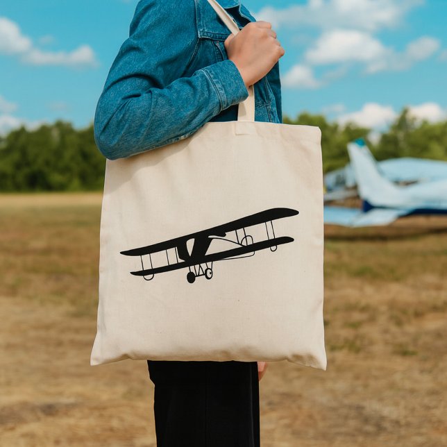 Vintage flygväska tygkasse (Skapare uppladdad)