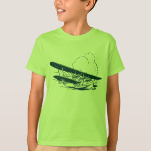 Vintage Flytande båt Tee Shirt