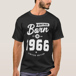 Vintage född 1966 t shirt