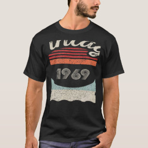 Vintage född 1969 53:e födelsedagen 53 år gammal t shirt