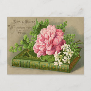 Vintage födelsedagskort vykort