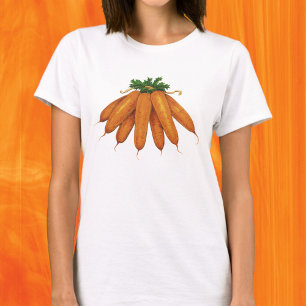 Vintage Food, Bunch of Organic Carrots Vegetables Tee Shirt