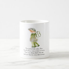 Vintage Food Dikt Ris Rhyme Cute Kids Mugg