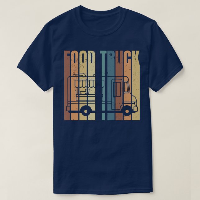 Vintage Food Lastbil3119 T Shirt (Design framsida)