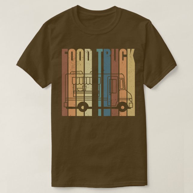 Vintage Food Lastbil3121 T Shirt (Design framsida)