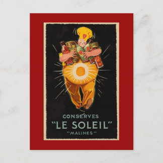 Vintage Food Postcard Vykort