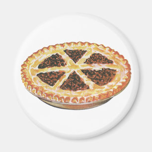 Vintage Foods efterrätt, nybakat pekanpaj Magnet