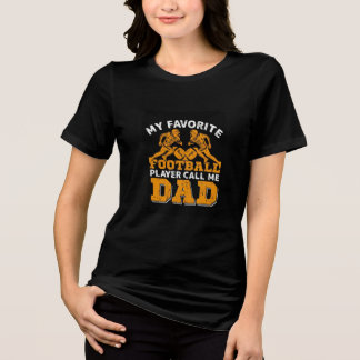Vintage Football Player - Retro Soccer Stil Tri-B T Shirt