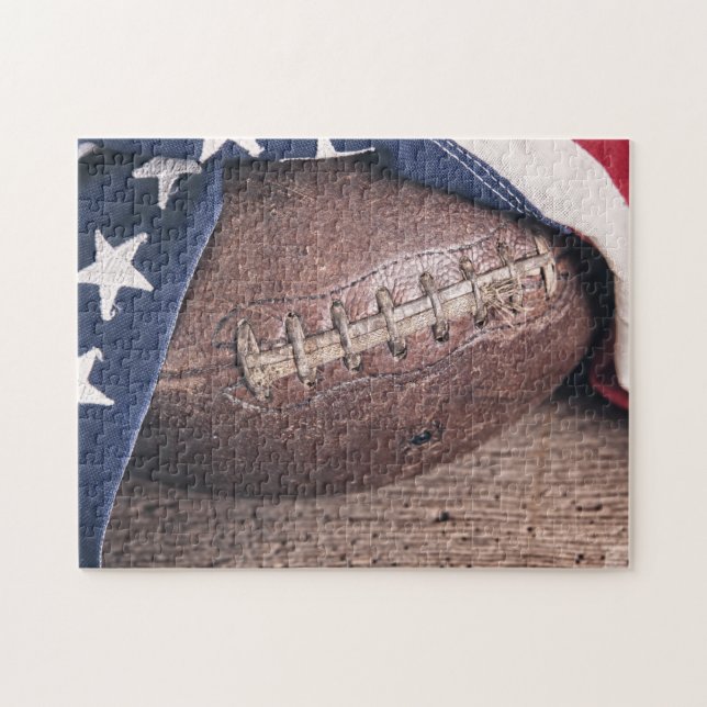 Vintage Football Pussel (Horisontell)