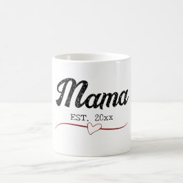 vintage för anpassningsbar av mamma i personligen kaffemugg