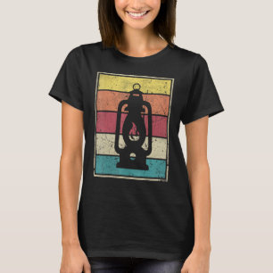 Vintage för återföringslampa för lampa för återcir t shirt