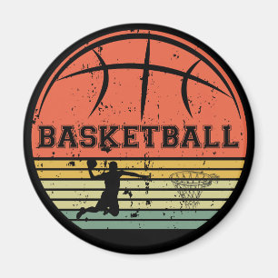 vintage för basket magnet