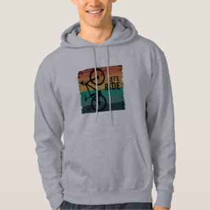 Vintage för bergspungning hoodie