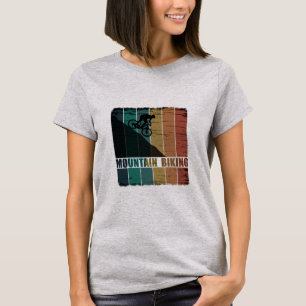 Vintage för bergspungning t shirt