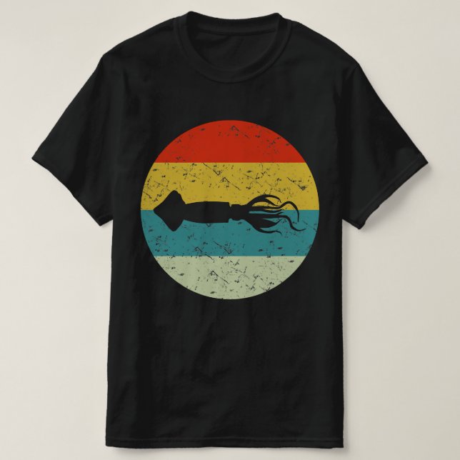 Vintage för bläckstråle t shirt (Design framsida)