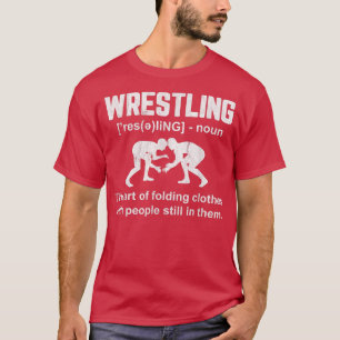Vintage för brottning av brottlår t shirt