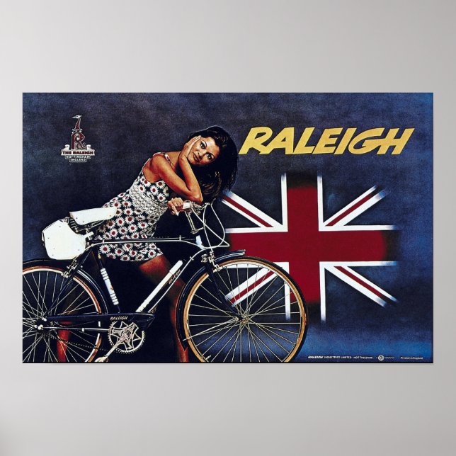 Vintage för cykelreklam poster (Framsidan)