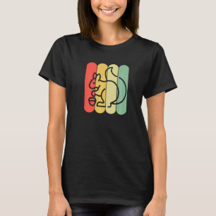 Vintage för ekorre t shirt