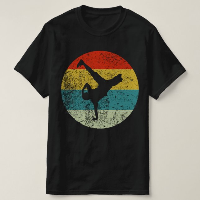 vintage för fibersilhuett 70 s t shirt (Design framsida)